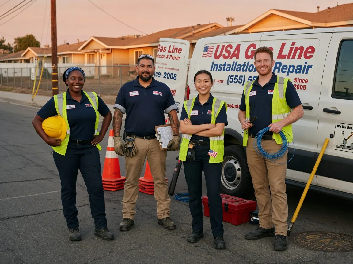 Gas Line Installation company in Wilson, OK